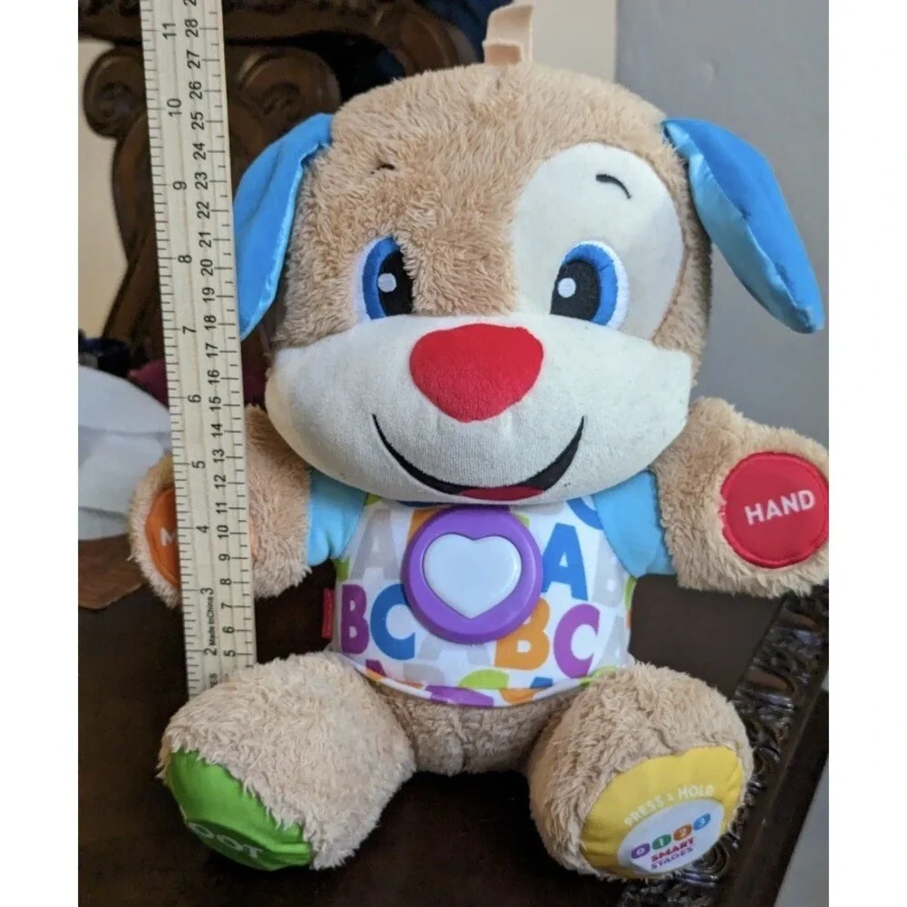 Fisher-Price Laugh & Learn Smart Stages‎ Puppy Musical Plush Toy for Kids -Works